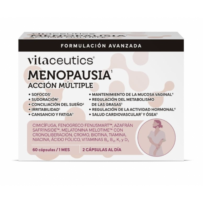 VITAceutics Menopausia Acción Múltiple | Sofocos, Sueño y Bienestar