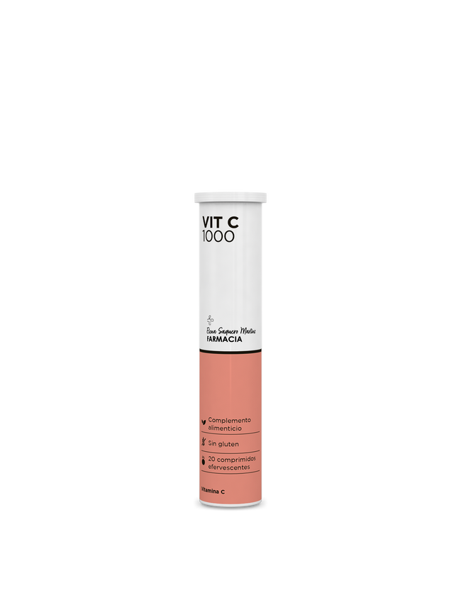Vitamina C 1000 mg — 20 Comprimidos Efervescentes